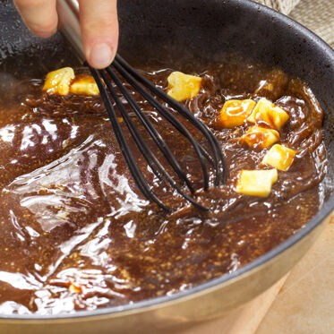 Lachsfilet mit Linsen Lachsfilet mit Linsen