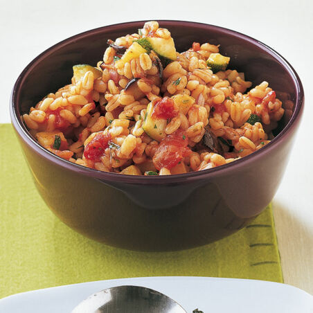 Ebly mit buntem Gemüse Ebly mit buntem Gemüse