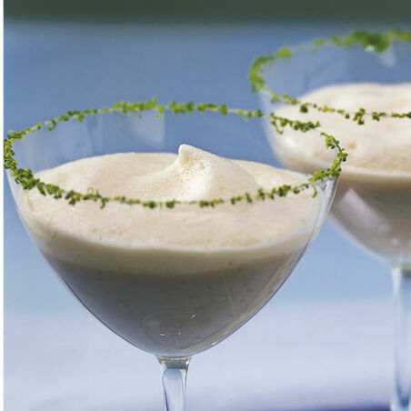 Gekühlte Bananenzabaione Gekühlte Bananenzabaione