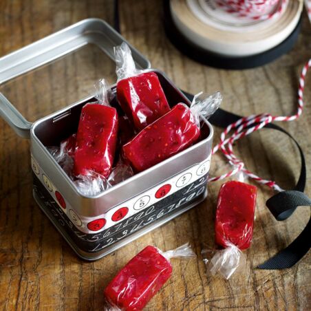 Himbeer-Pfeffer-Toffees Himbeer-Pfeffer-Toffees