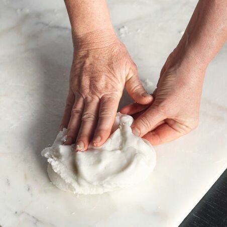 Fondantstangen mit Kokos Fondantstangen mit Kokos