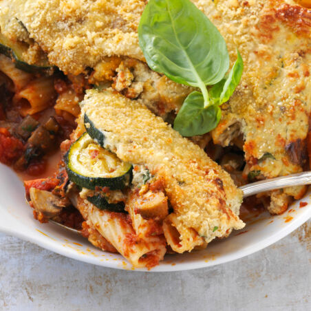 Pastitsio mit Ricotta Pastitsio mit Ricotta