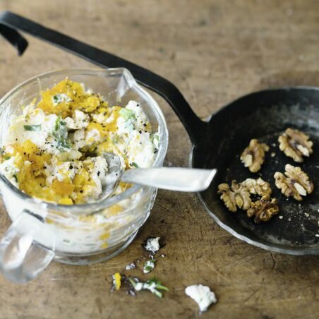 Kürbis-Feta-Walnuss-Aufstrich Kürbis-Feta-Walnuss-Aufstrich