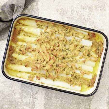 Spargel mit Knusperbröseln Spargel mit Knusperbröseln
