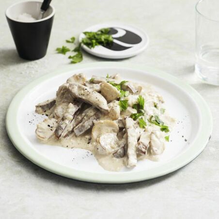 Seitan-Geschnetzeltes Seitan-Geschnetzeltes