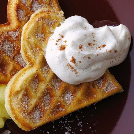 Knusprige Zimtwaffeln Knusprige Zimtwaffeln