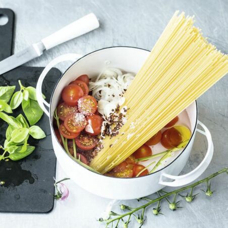 Grundrezept: Spaghetti mit Tomaten Grundrezept: Spaghetti mit Tomaten