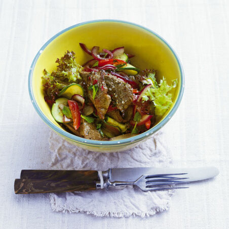 Mojito-Steak-Salat Mojito-Steak-Salat