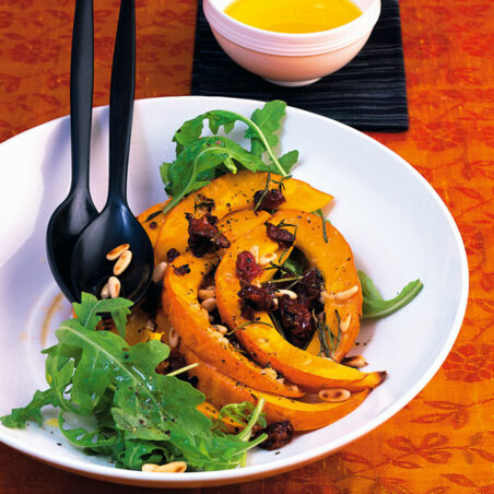 Kürbissalat aus dem Ofen Kürbissalat aus dem Ofen