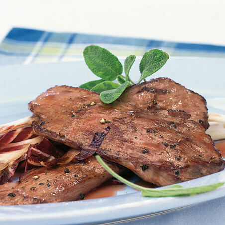 Reh mit Radicchio Reh mit Radicchio