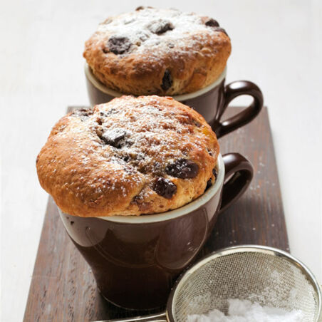 Kleine Schokoladen-Panettone Kleine Schokoladen-Panettone