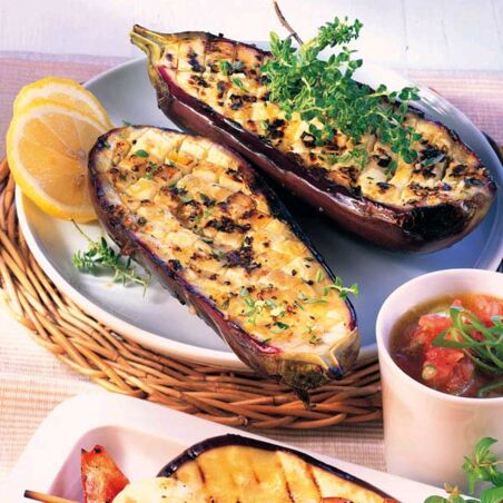 Marinierte Auberginen Marinierte Auberginen