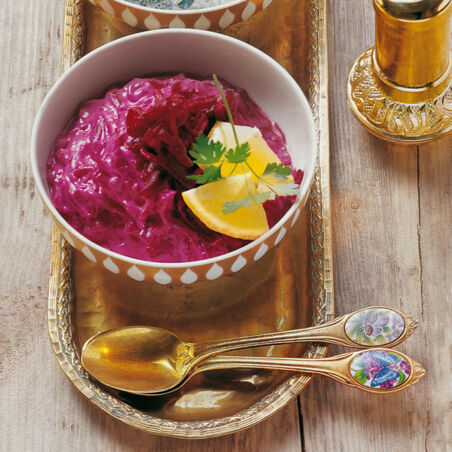 Rote-Beten-Salat mit Joghurt Rote-Beten-Salat mit Joghurt