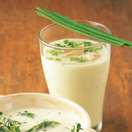 Gekühlte Spargelsuppe Gekühlte Spargelsuppe