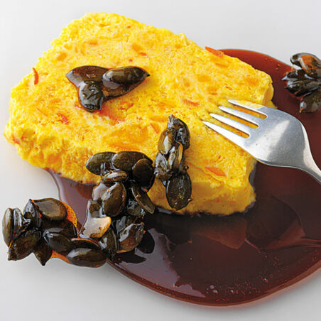 Kürbis-Parfait mit Balsamico-Sirup Kürbis-Parfait mit Balsamico-Sirup