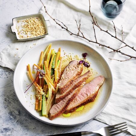 Entenbrust in Misomarinade Entenbrust in Misomarinade