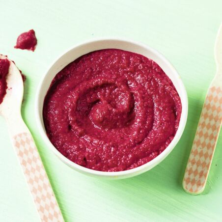 Grünkern-Rote-Bete-Brei Grünkern-Rote-Bete-Brei