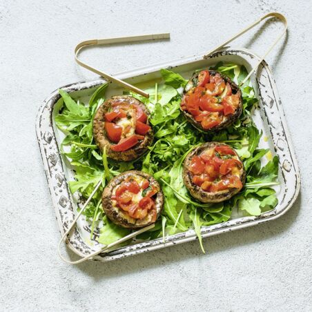 Champignons »Caprese« Champignons »Caprese«