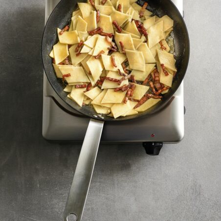 Sauerkraut-Fleckerl mit Speck Sauerkraut-Fleckerl mit Speck