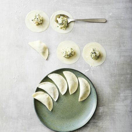 Gyoza mit Dip Gyoza mit Dip