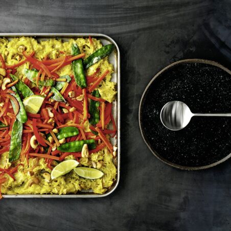 Kokos-Curry-Reis Kokos-Curry-Reis