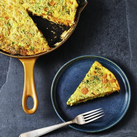 Frittata mit Kürbis Frittata mit Kürbis