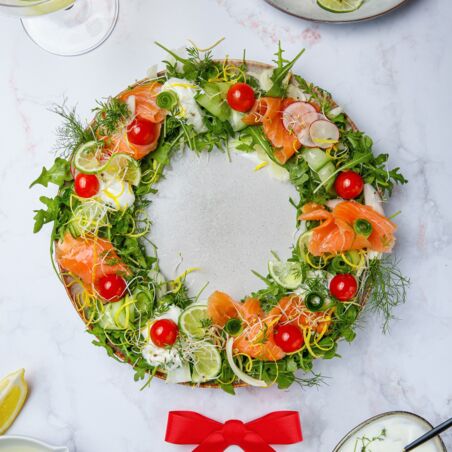 Christmas Salmon Wreath Christmas Salmon Wreath