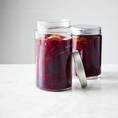 Milchsauer eingelegte Rote Bete Milchsauer eingelegte Rote Bete