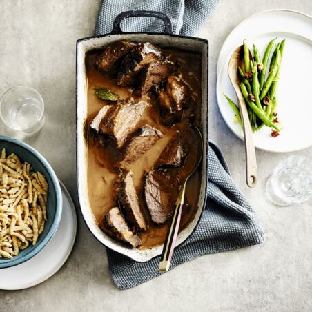 Geschmorte Rinderbäckchen Geschmorte Rinderbäckchen