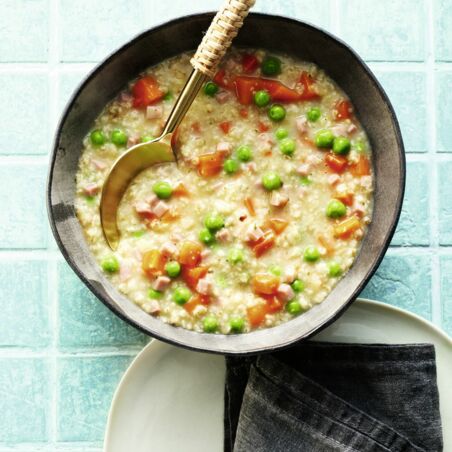 Hafersuppe mit Gemüse Hafersuppe mit Gemüse
