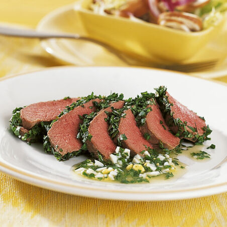 Pochiertes Lamm Pochiertes Lamm