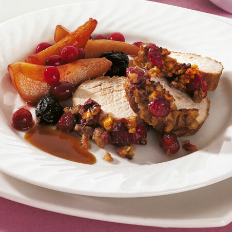 Frischlingsrücken mit Cranberries Frischlingsrücken mit Cranberries