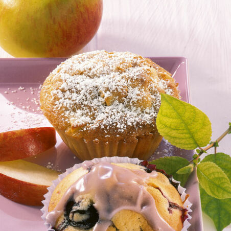 Apfel-Zimt-Muffins Apfel-Zimt-Muffins