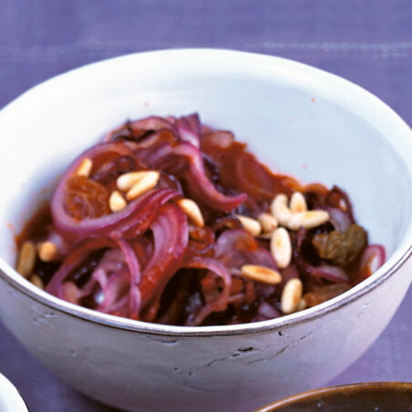 Zwiebelgemüse arabische Art Zwiebelgemüse arabische Art