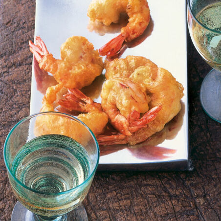 Garnelen im Bierteig Garnelen im Bierteig