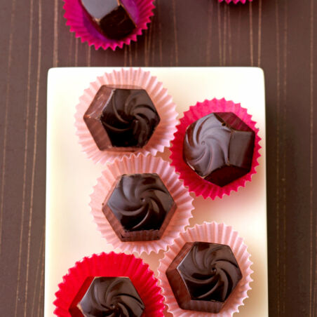 Amarenakirsch-Pralinen Amarenakirsch-Pralinen