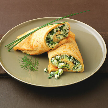 Vollkorn-Kräuter-Pfannkuchen Vollkorn-Kräuter-Pfannkuchen