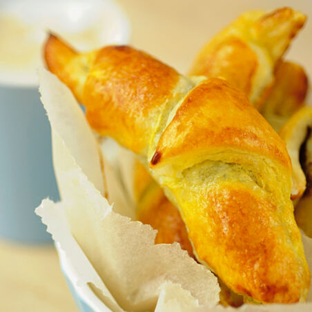 Schoko-Nuss-Croissants Schoko-Nuss-Croissants