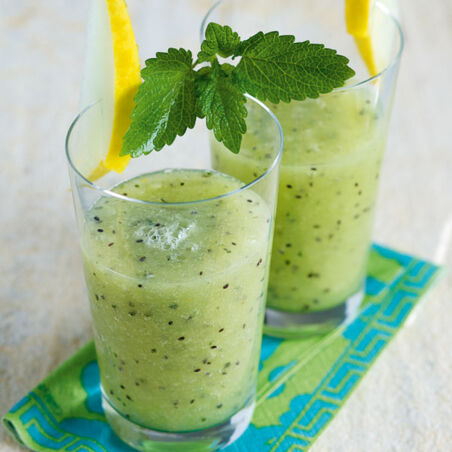 Kiwi-Melonen-Smoothie Kiwi-Melonen-Smoothie