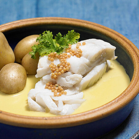 Fisch in Senfsahne Fisch in Senfsahne