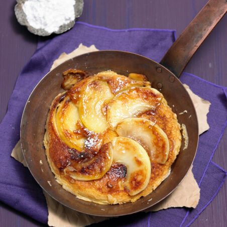 Karamellisierter Apfelpfannkuchen Karamellisierter Apfelpfannkuchen