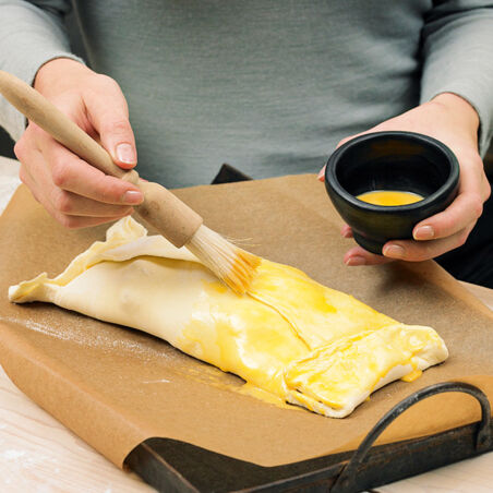 Apfelstrudel mit Vanillesauce Apfelstrudel mit Vanillesauce