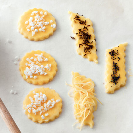 Grundrezept pikanter Mürbeteig Grundrezept pikanter Mürbeteig