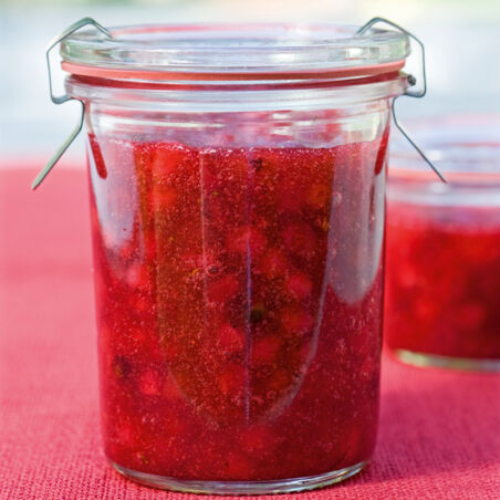 Preiselbeerkompott - kalt gerührt Preiselbeerkompott - kalt gerührt