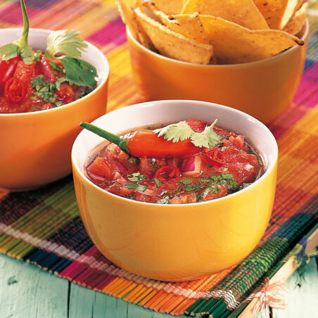Mexikanische Tomatensalsa Mexikanische Tomatensalsa