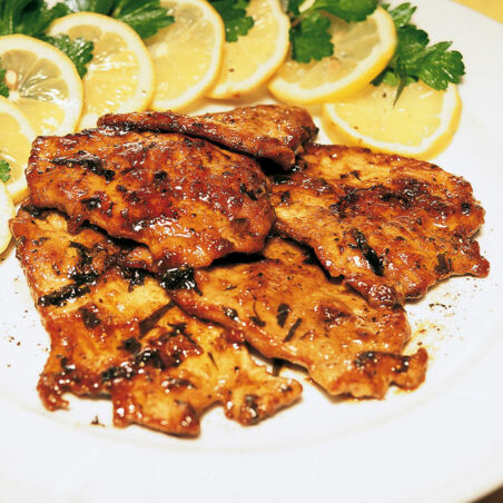 Schnitzel in Marsalasauce Schnitzel in Marsalasauce