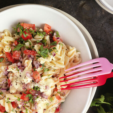 Nudelsalat mit Koriander Nudelsalat mit Koriander