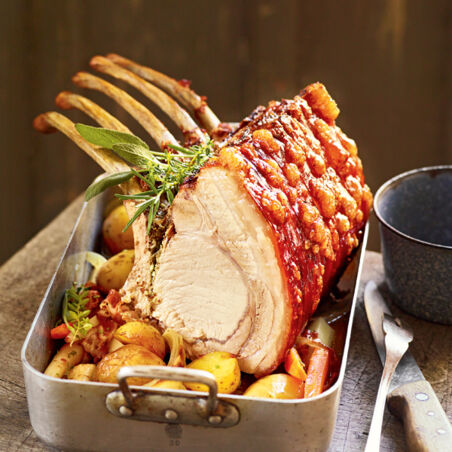 Schweinebraten mit Kräutern Schweinebraten mit Kräutern