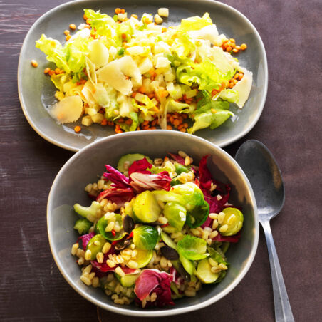 Rosenkohl-Weizen-Salat Rosenkohl-Weizen-Salat