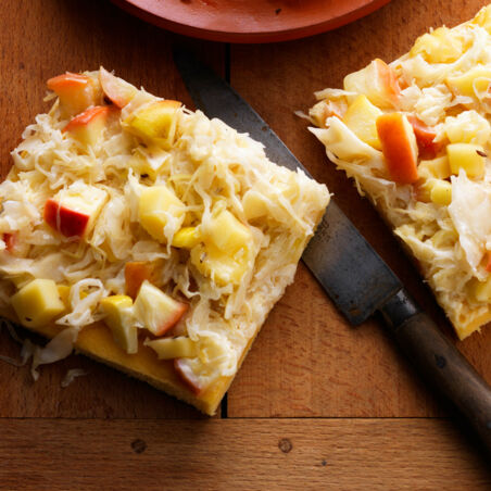 Sauerkrautpfannkuchen Sauerkrautpfannkuchen